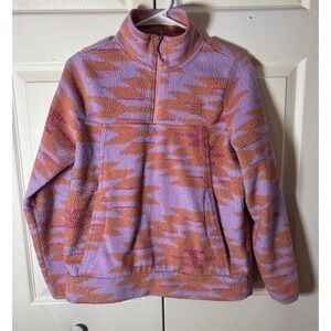 Billabong Adventure Division Womens M Fleece Quarter Zip Pullover Southwestern